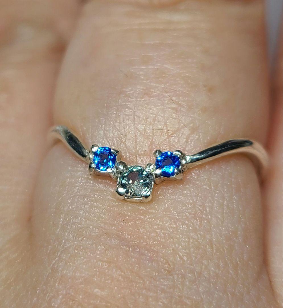 わかこ美しきカラーチェンジ★ブラジル産アレキサンドライト★リングオーダー