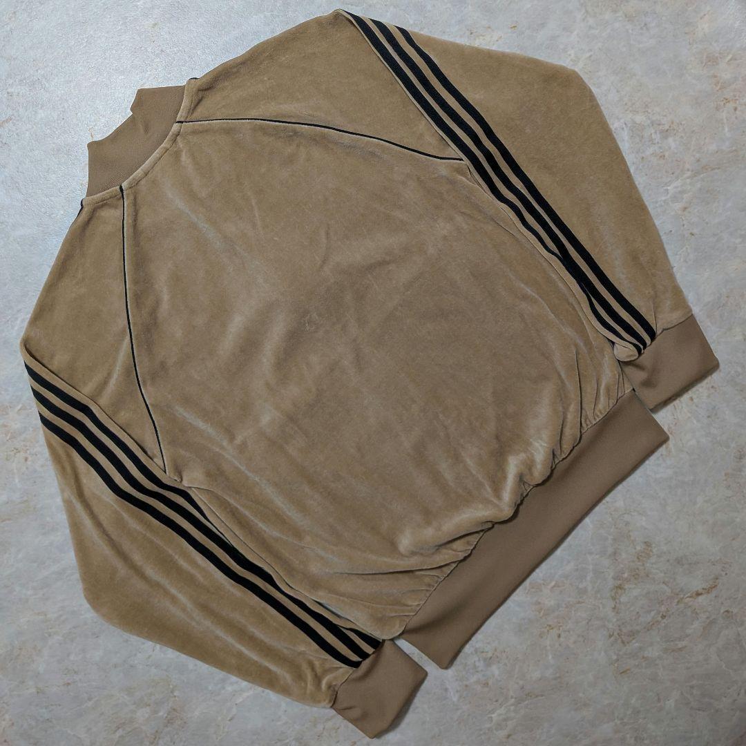 大人気✨完売品adidas スーパースターSSTベロアトラックジャケット 茶黒M