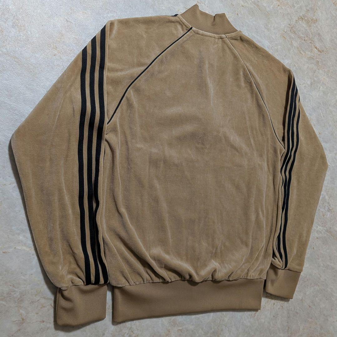 大人気✨完売品adidas スーパースターSSTベロアトラックジャケット 茶黒M