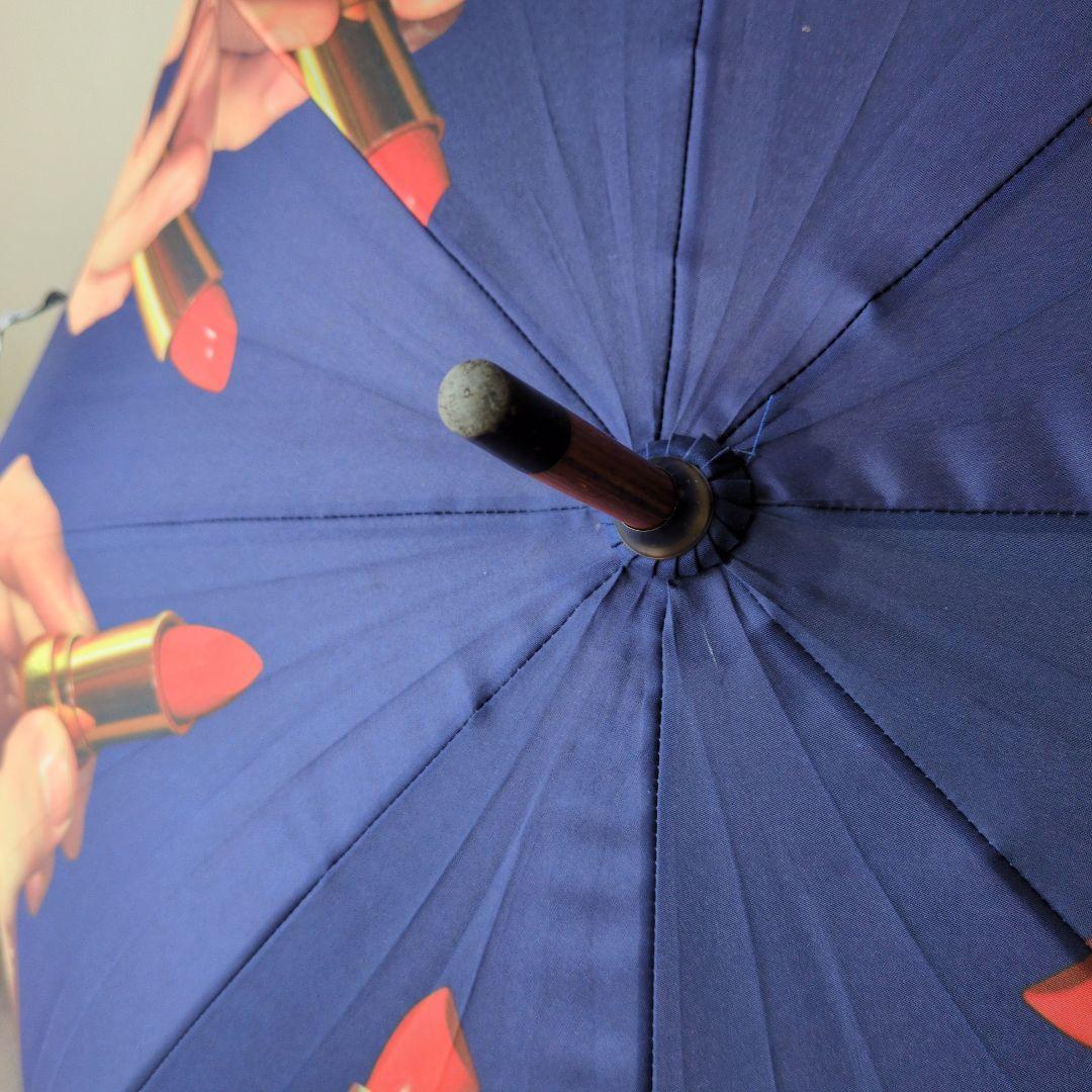 【希少】TOLLETAPAR✕SELETTI 口紅デザイン傘 ネイビー