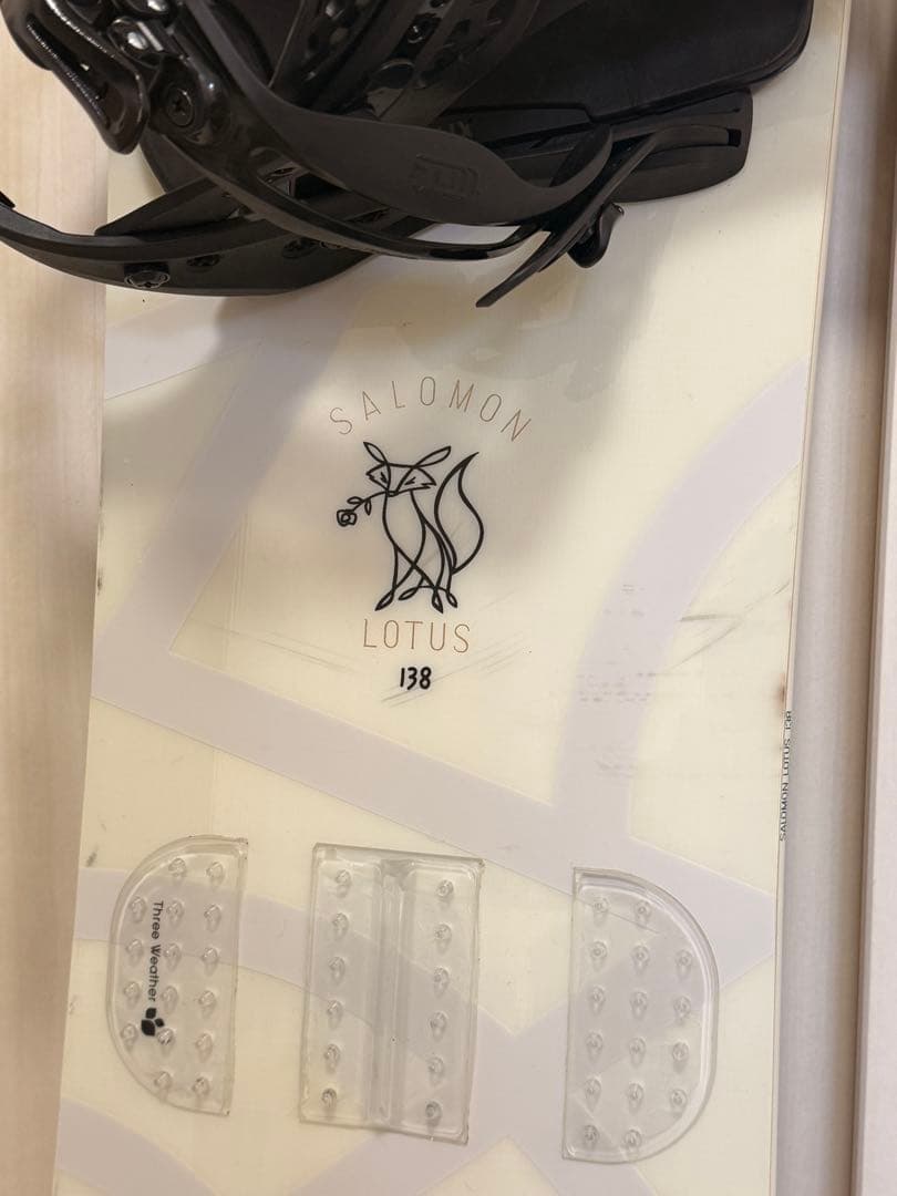 SALOMON LOTUS 138cm スノーボードセット