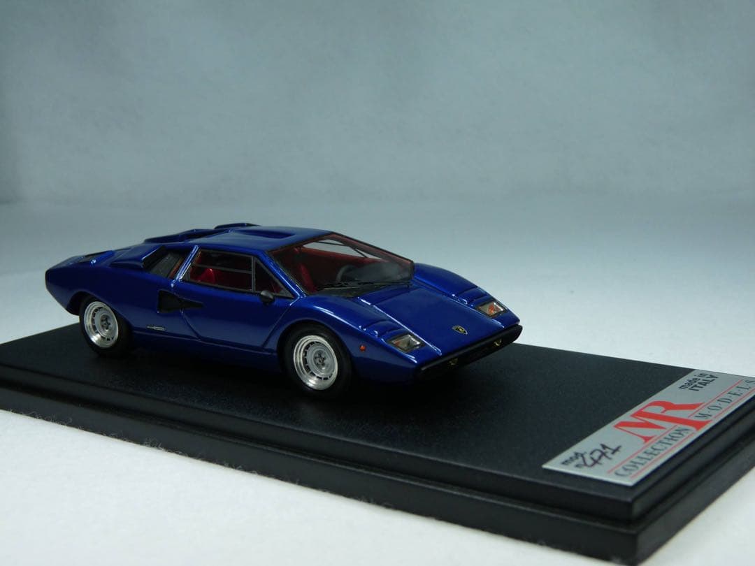 MRコレクション　ランボルギーニ・カウンタック　ＬＰ４００　ブルー