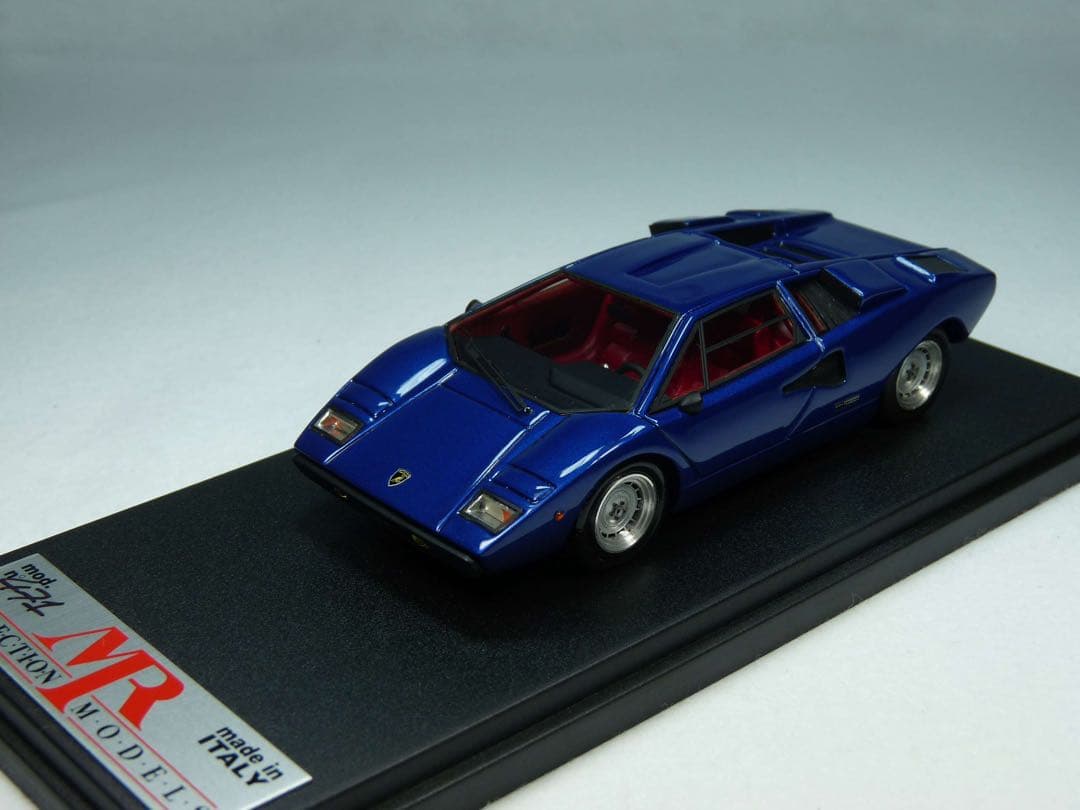 MRコレクション　ランボルギーニ・カウンタック　ＬＰ４００　ブルー