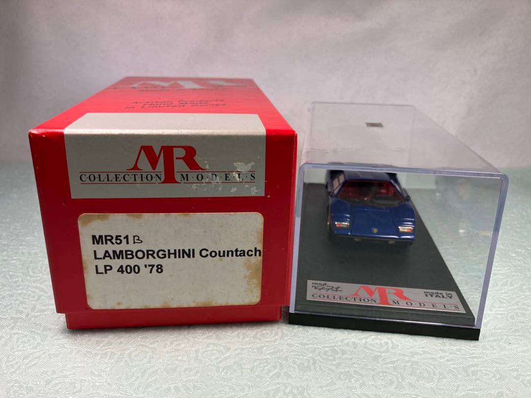 MRコレクション　ランボルギーニ・カウンタック　ＬＰ４００　ブルー