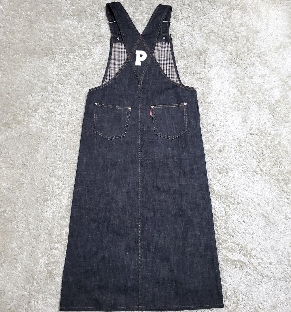 美品✨PINKHOUSE　サロペット　テディベア刺繍　デニム　かな様