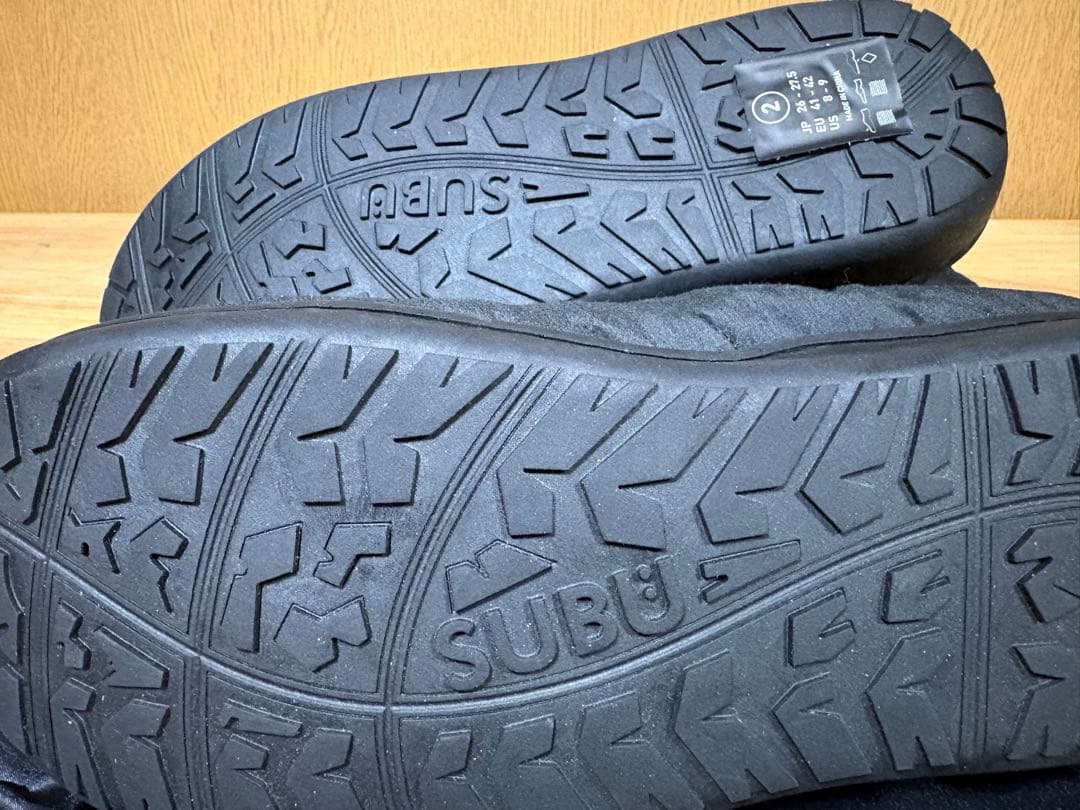 NEIGHBORHOOD×NANGA×SUBU サンダル 黒 26-27.5