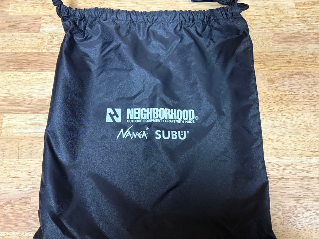 NEIGHBORHOOD×NANGA×SUBU サンダル 黒 26-27.5