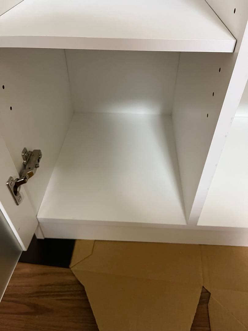 ニトリ　レンジ台　フォルムN RE1175 ホワイト