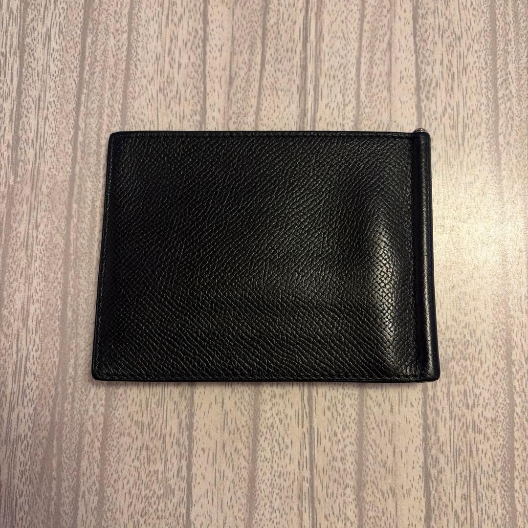 HERMES エルメス マネークリップ ポーカーGM ヴォーエプソン ブラック