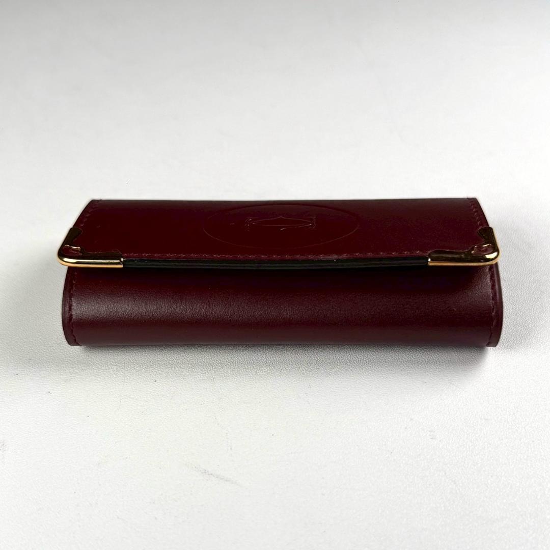 新品未使用 Cartier 4連 キーケース 名作 マストライン