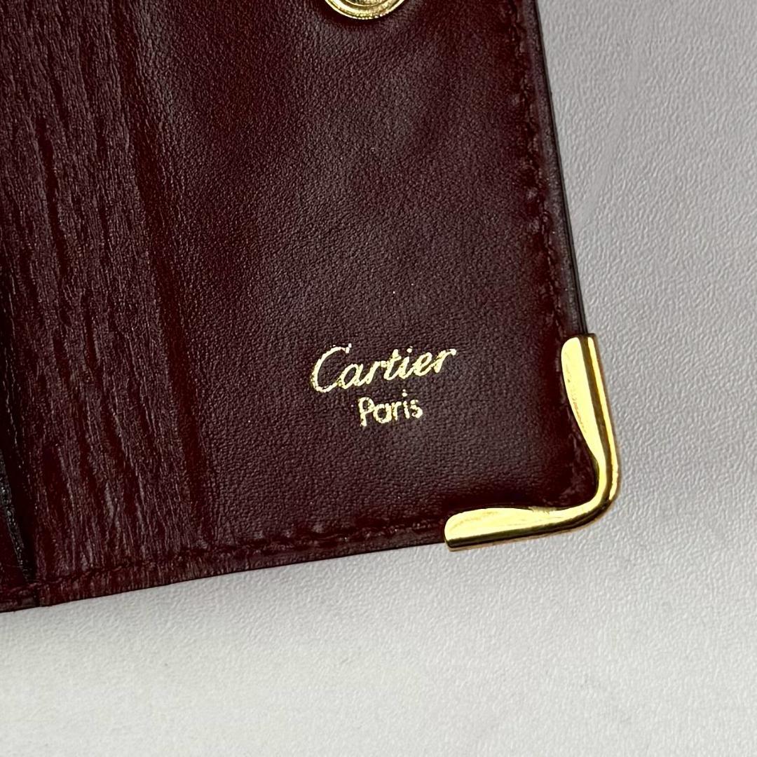 新品未使用 Cartier 4連 キーケース 名作 マストライン