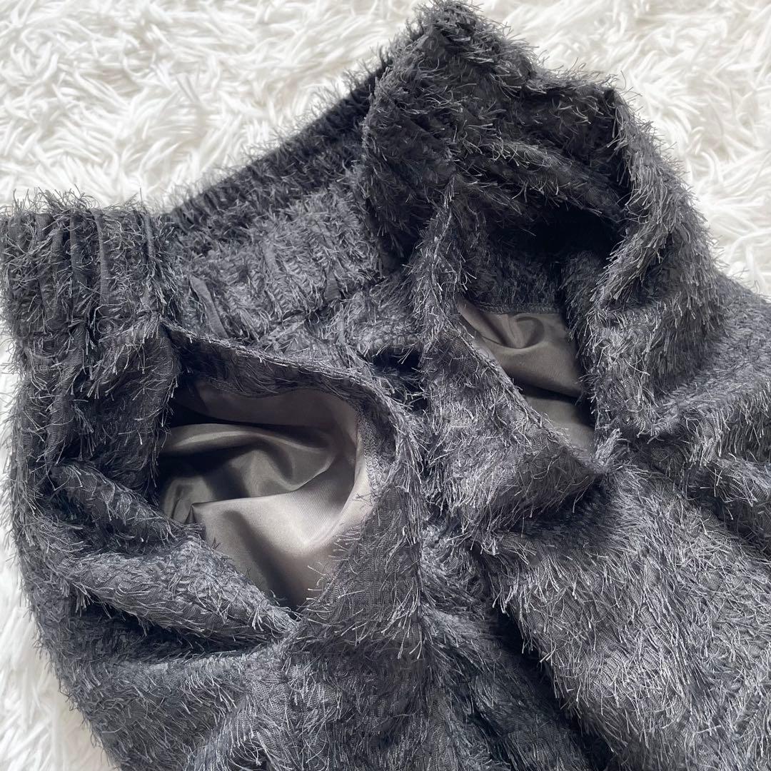 k.k✨25年3.3万Cloth&Crossシャギーストレートパンツグレー