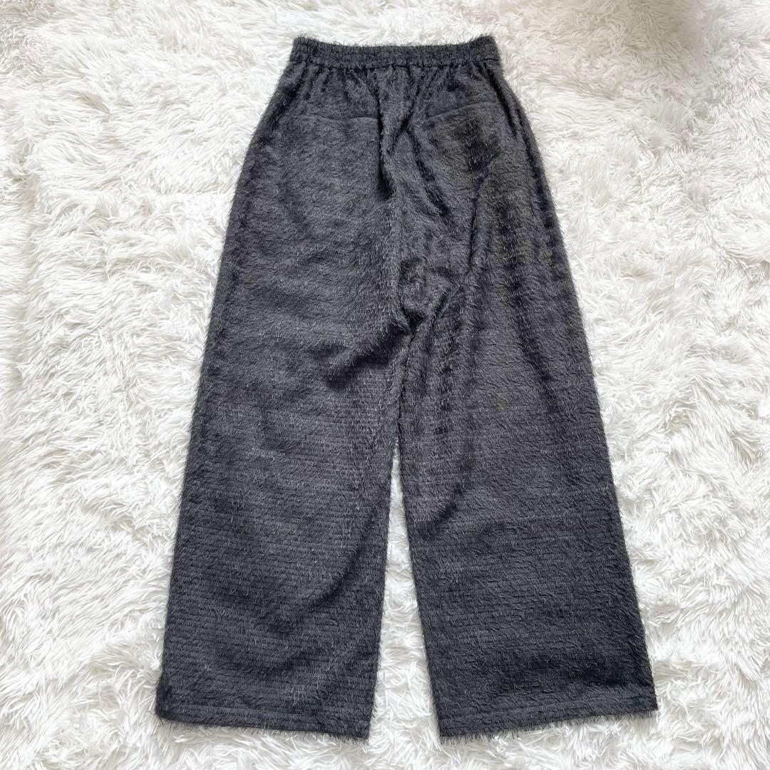 k.k✨25年3.3万Cloth&Crossシャギーストレートパンツグレー