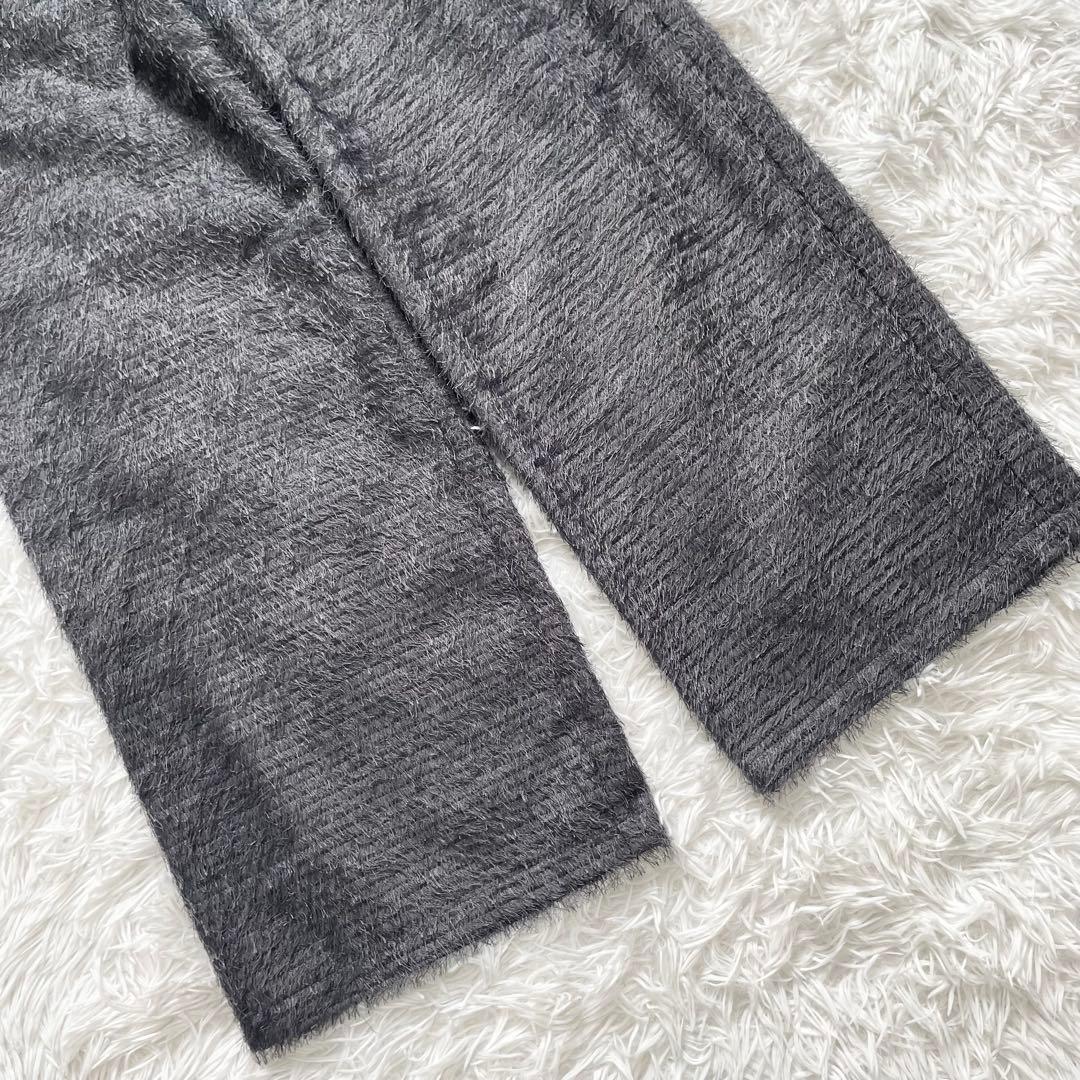 k.k✨25年3.3万Cloth&Crossシャギーストレートパンツグレー