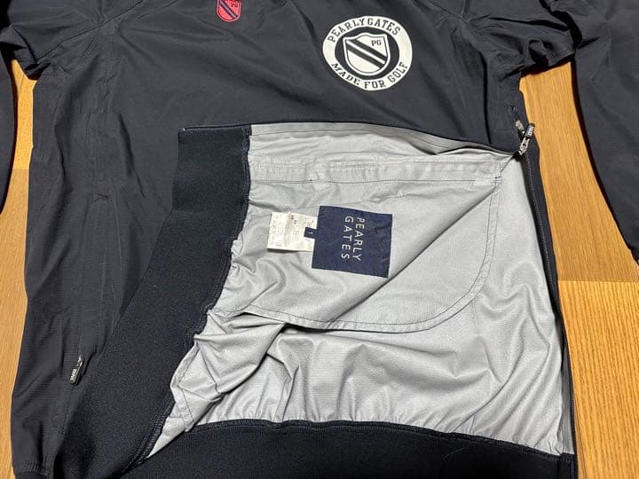 パーリーゲイツ　ブルゾン　ウインドブレーカー　スニード　サイズ1 紺