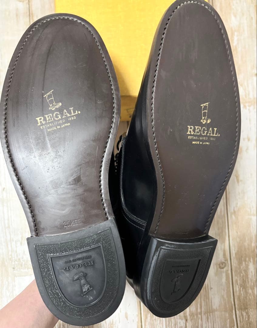 REGAL 2504 NA 25.5㎝　黒　ビジネスシューズ
