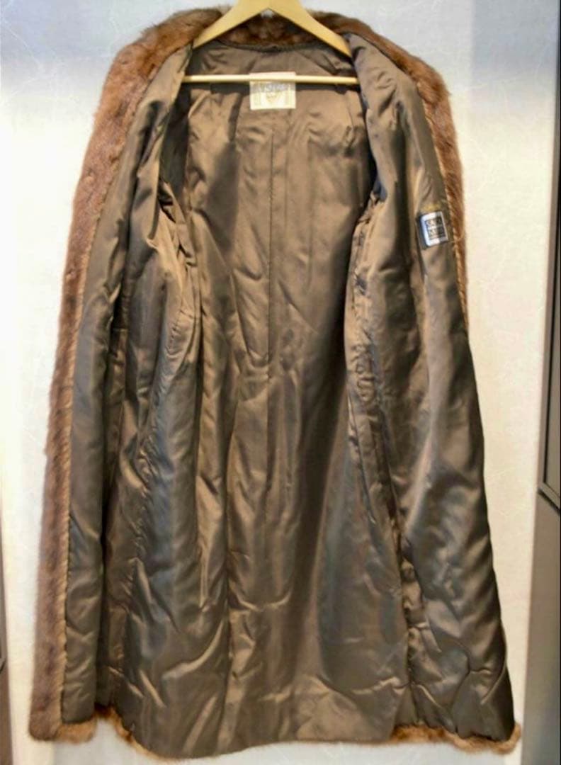 SAGA MINK ロングファーコート 11号 (L)