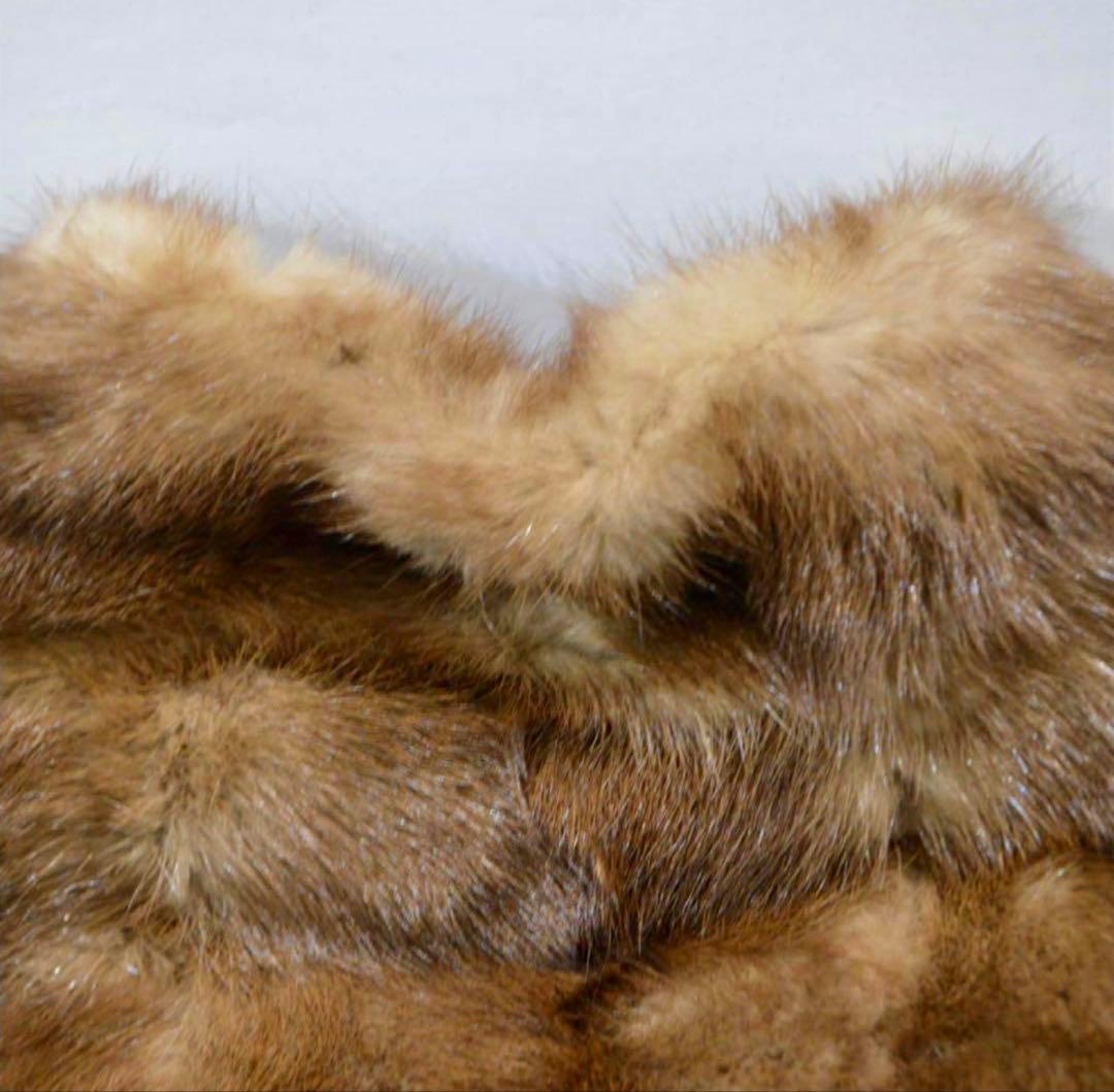 SAGA MINK ロングファーコート 11号 (L)