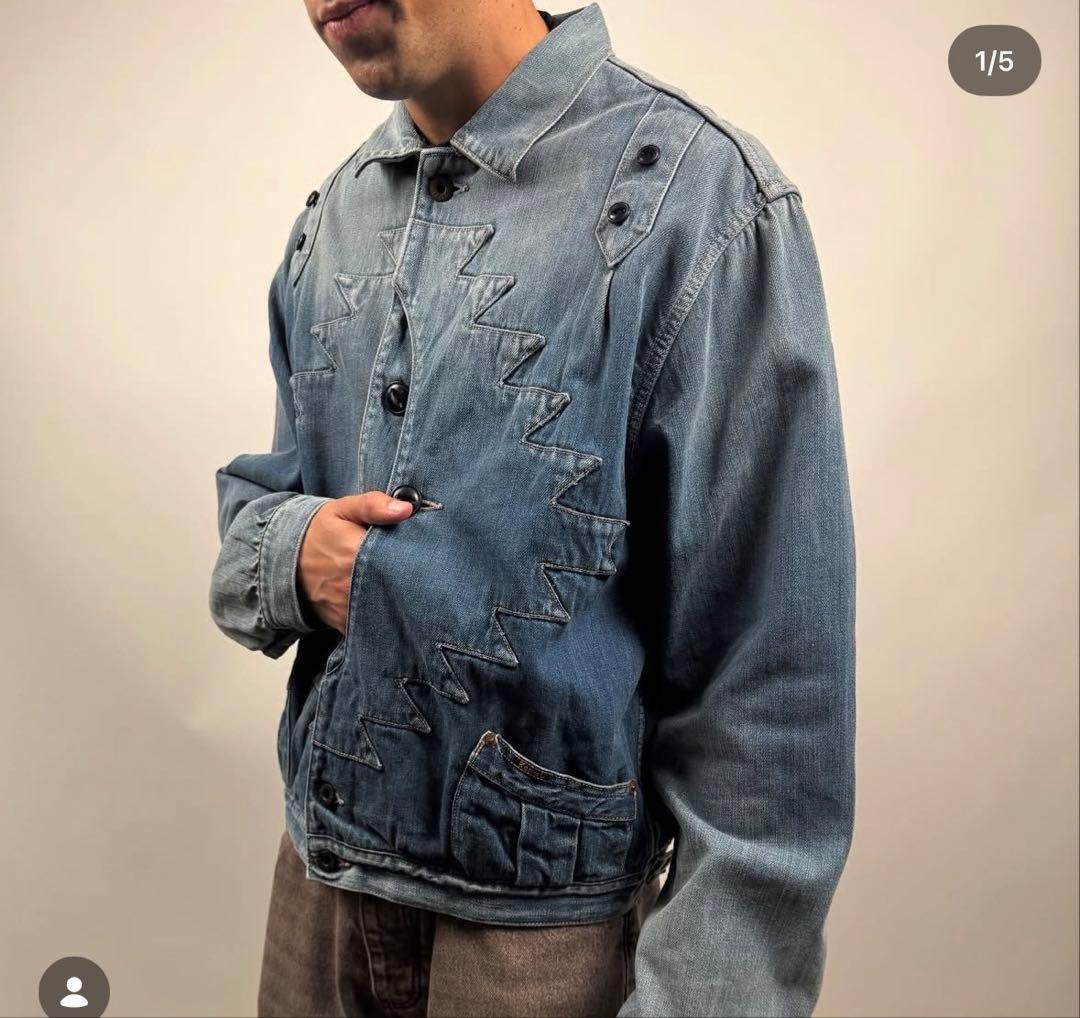 kapital サンタドミンゴサンダーバード　デニムジャケット　44