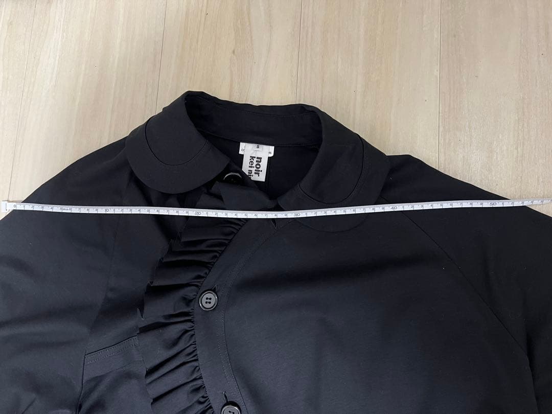 美品。noir kei ninomiya フリル付きジャケット S