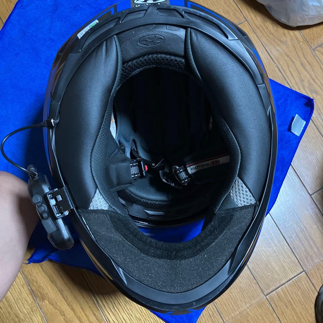 Kabuto KAMUIⅱ ギャラン インカム付きフルフェイスヘルメット