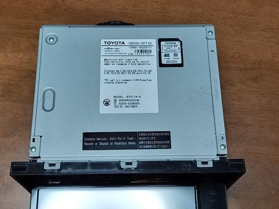 ☆良品☆ NSZTーW60（地図 2013年05月／フルセグ）トヨタ純正ナビ　③