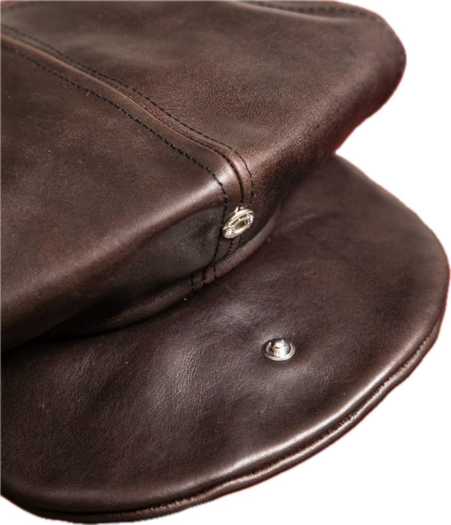 Mr.FATMAN レザーキャスケット