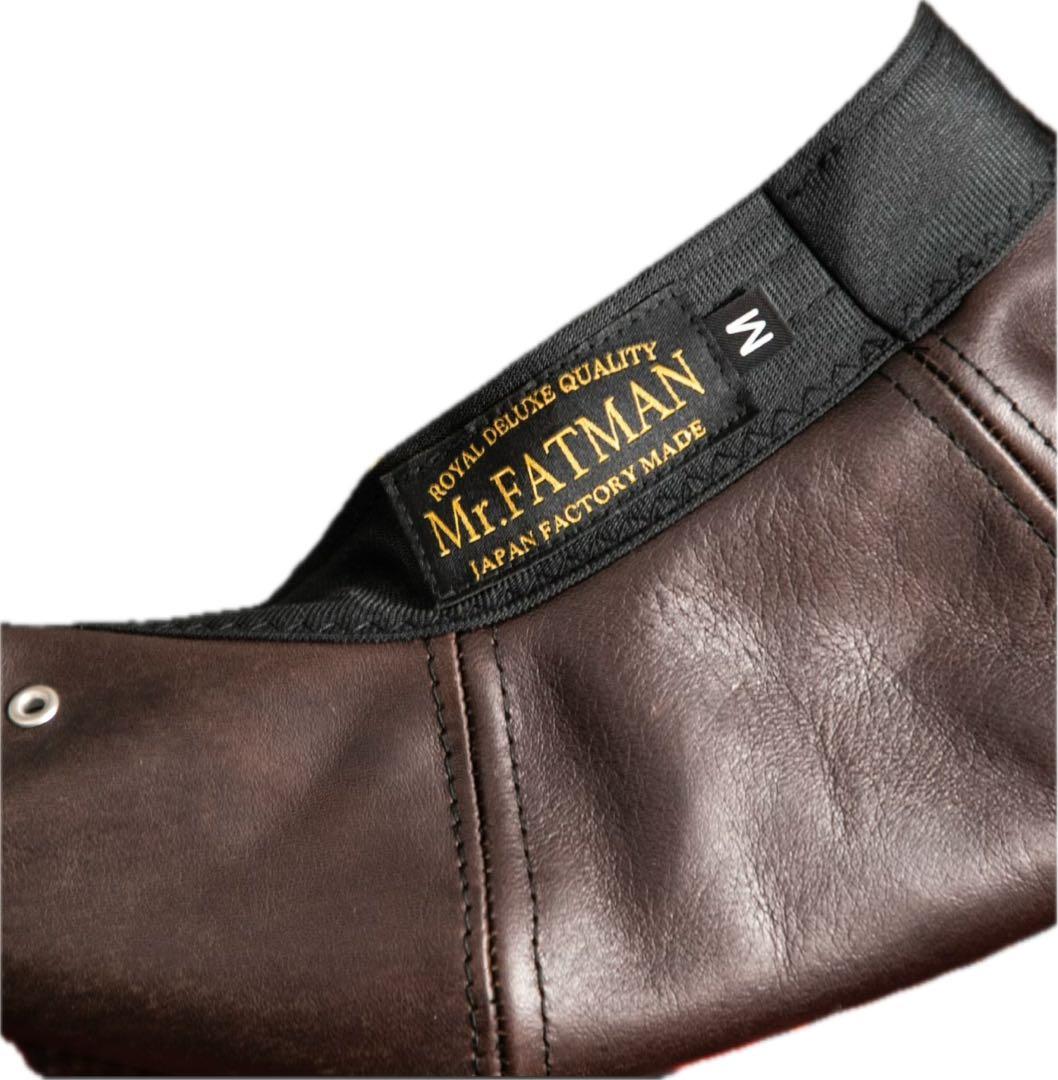 Mr.FATMAN レザーキャスケット