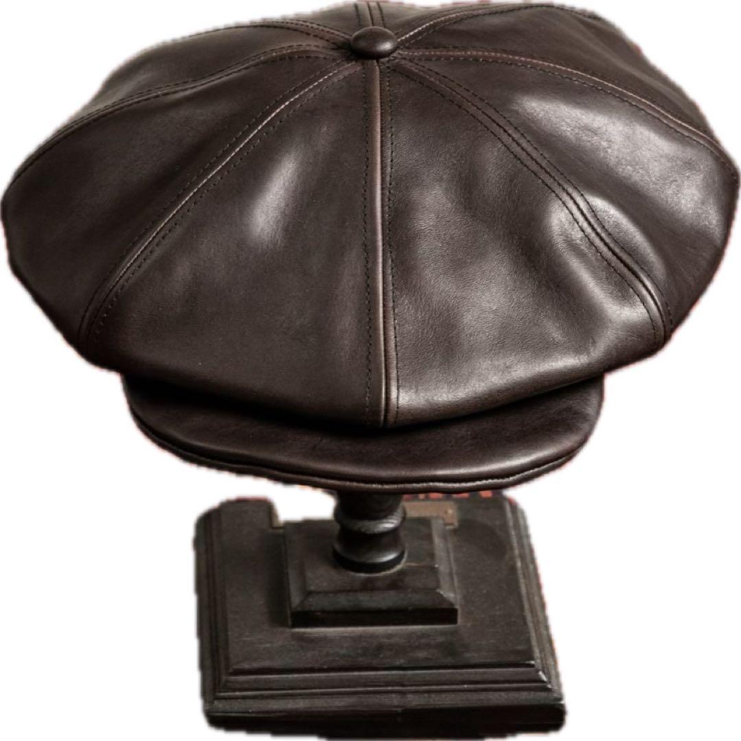 Mr.FATMAN レザーキャスケット