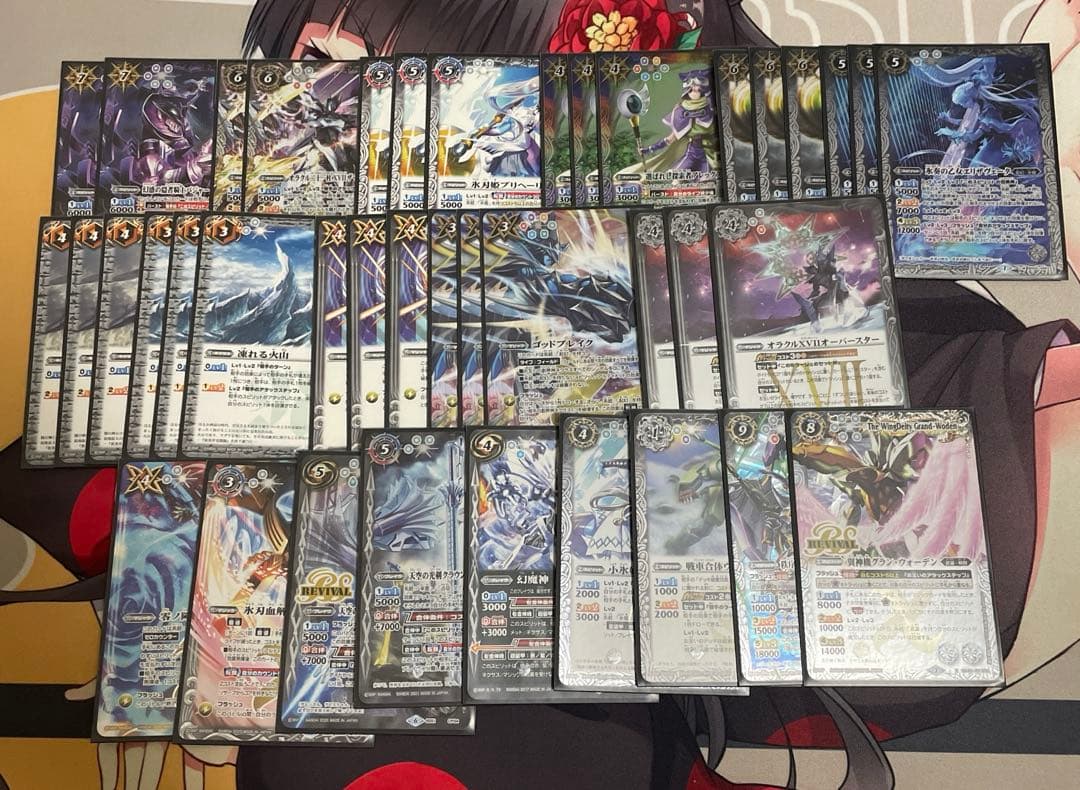 バトルスピリッツ引退品 デッキ9個まとめ売り プレイマット その他