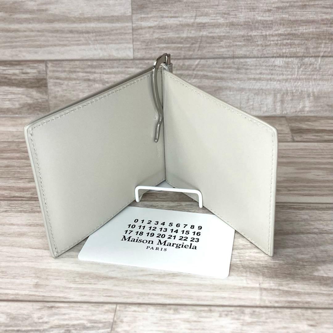 【未使用級】メゾンマルジェラ　4ステッチ　マネークリップ　S55UI0309