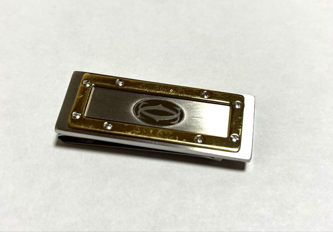 【美品】Cartier カルティエ　マネークリップ