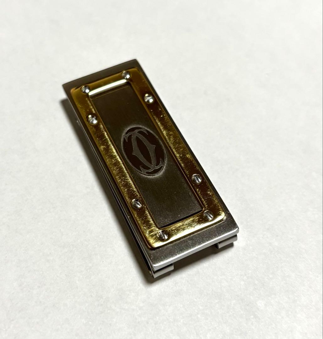 【美品】Cartier カルティエ　マネークリップ