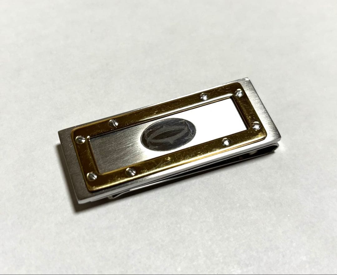 【美品】Cartier カルティエ　マネークリップ