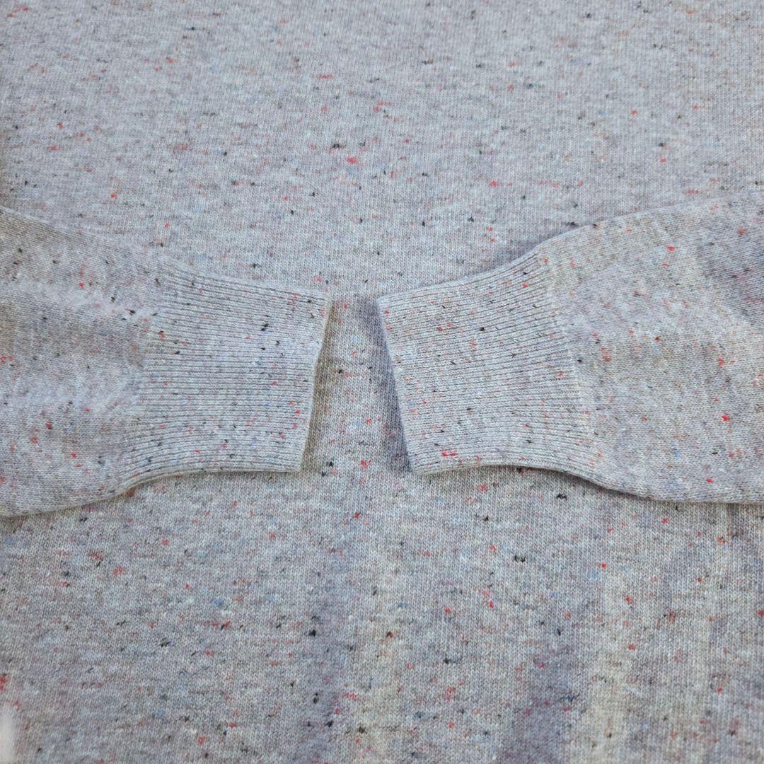 ビアズリー カラーネップ ビッグタートルネックニットワンピース M~L 極美品