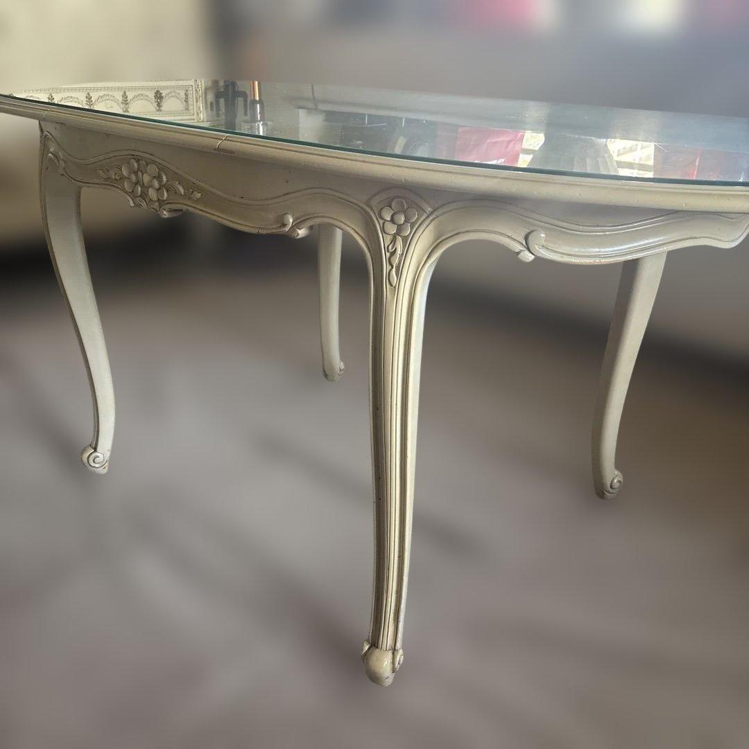 カリモク　ドマーニルイXV ルイ15世 ダイニングテーブル　椅子４脚まとめ売り