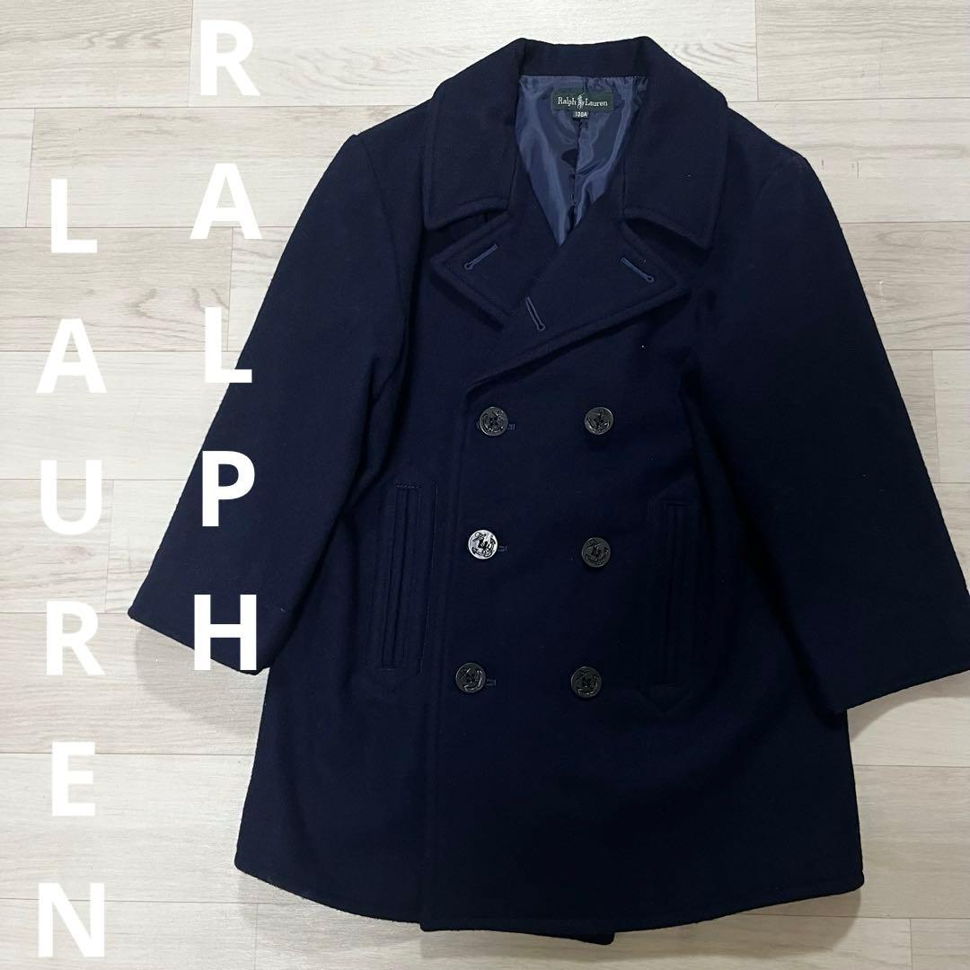 ぽこまる♡Ralph Lauren 130A ウールコート　Pコート