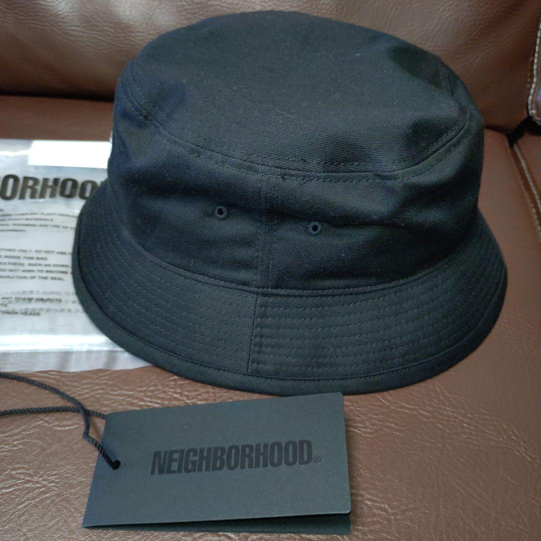 NEIGHBORHOOD ブラック バケットハット L