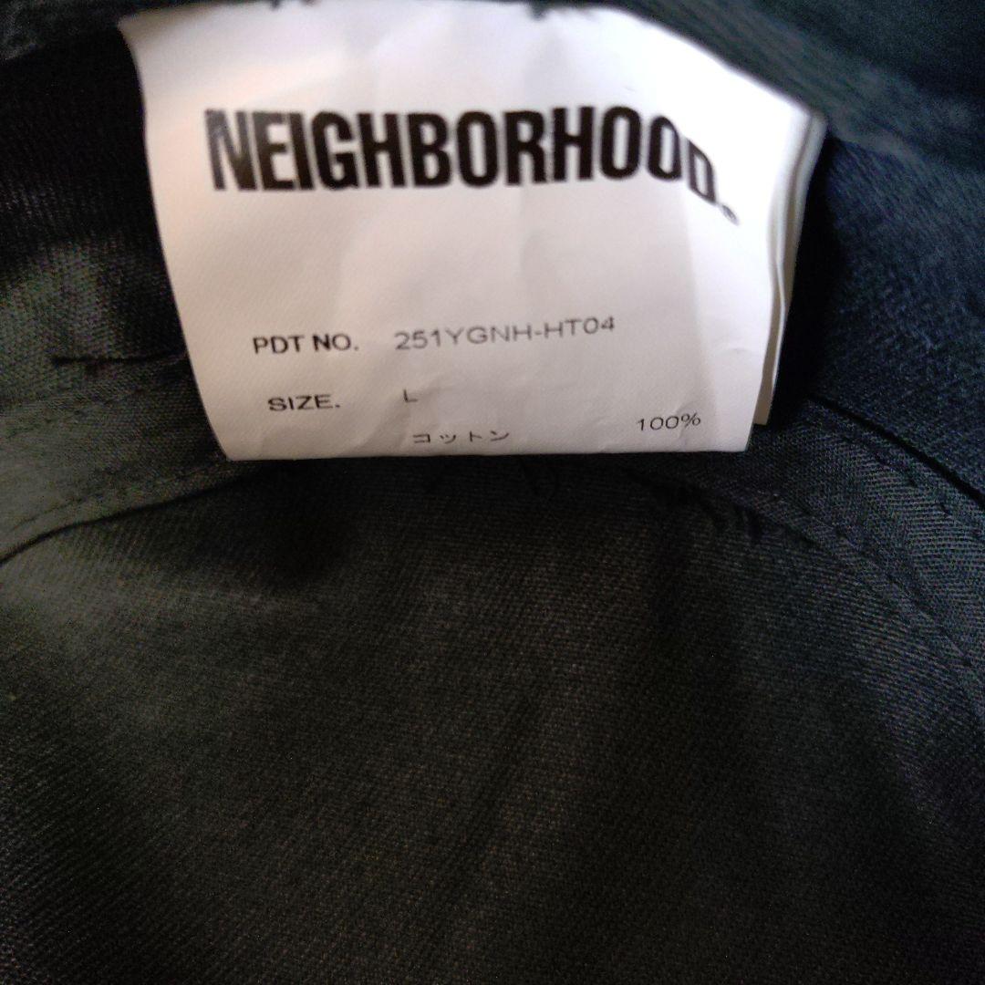 NEIGHBORHOOD ブラック バケットハット L