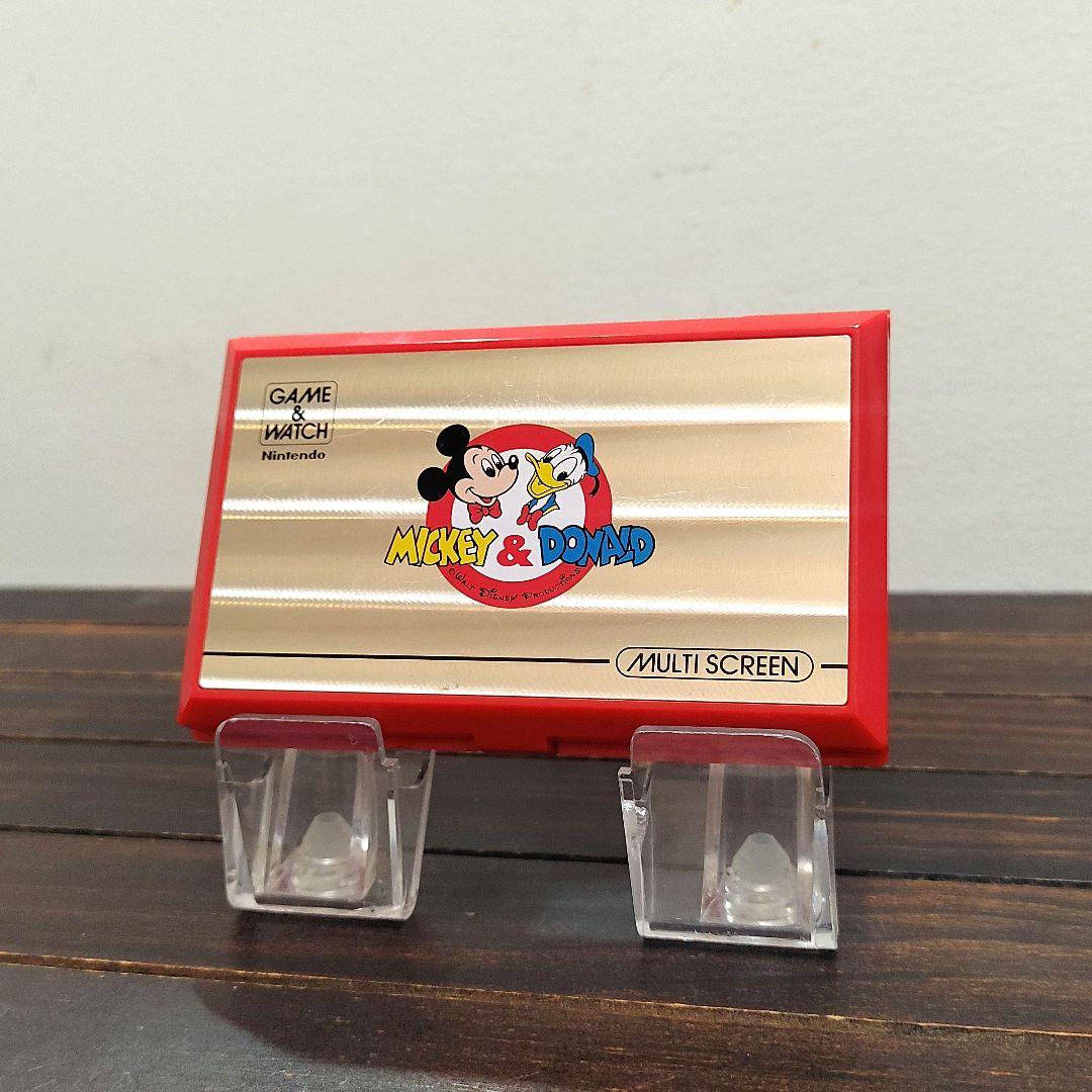 【宮ノ前】ミッキー＆ドナルド　※液漏れありません！任天堂　ゲームウォッチ
