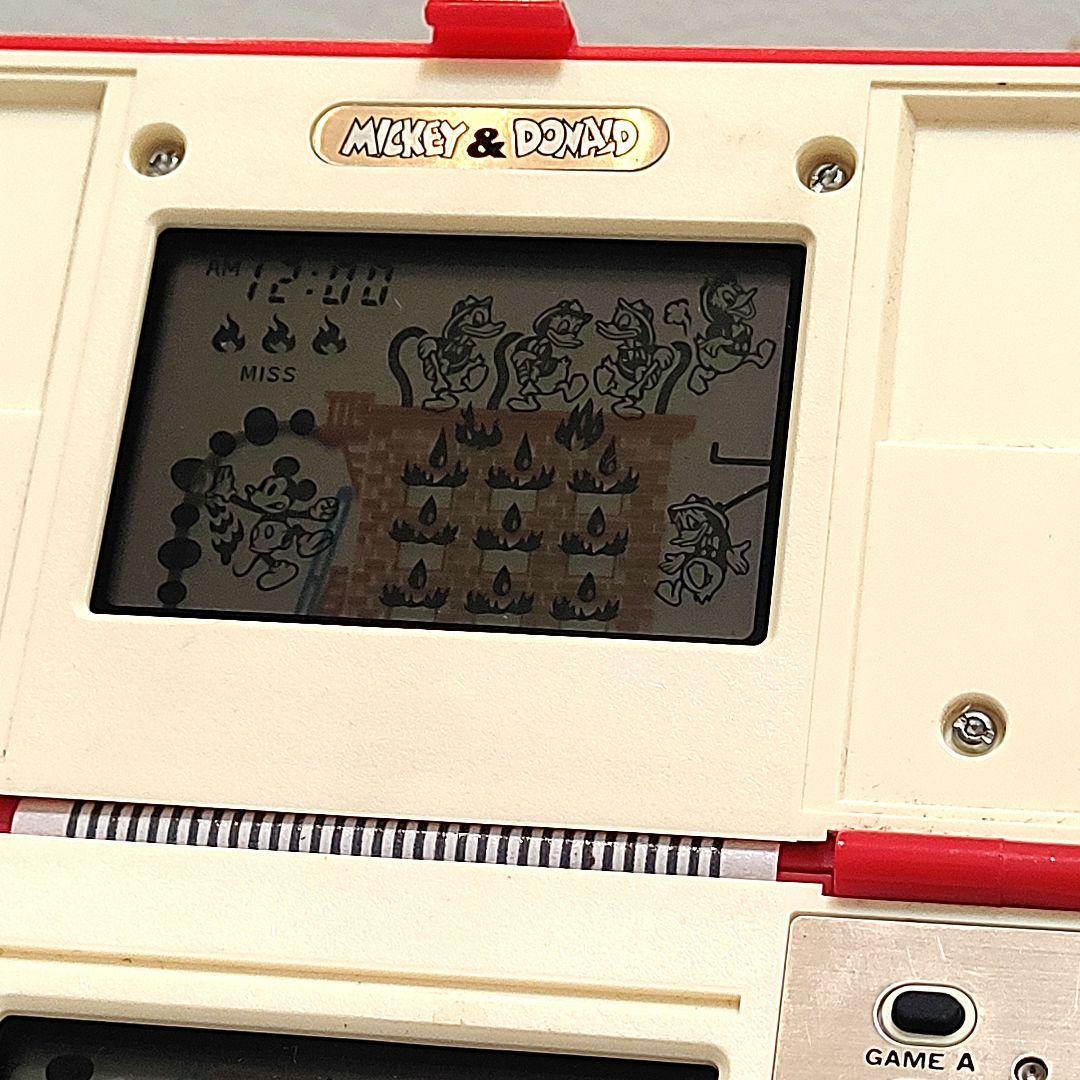 【宮ノ前】ミッキー＆ドナルド　※液漏れありません！任天堂　ゲームウォッチ