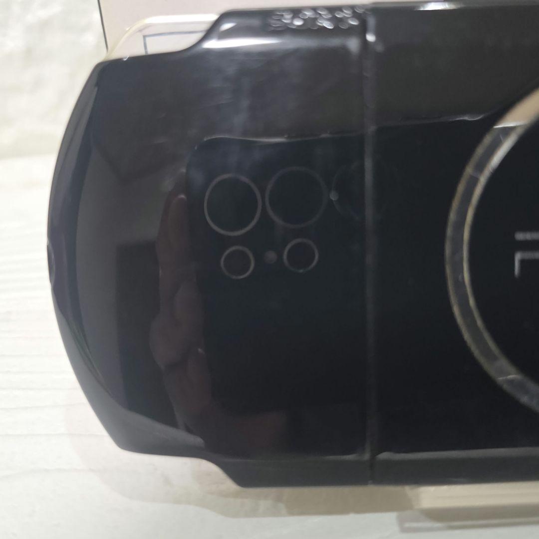 228】焼けあり】【完品】PSP 3000　ピアノブラック　箱付き　新品電池
