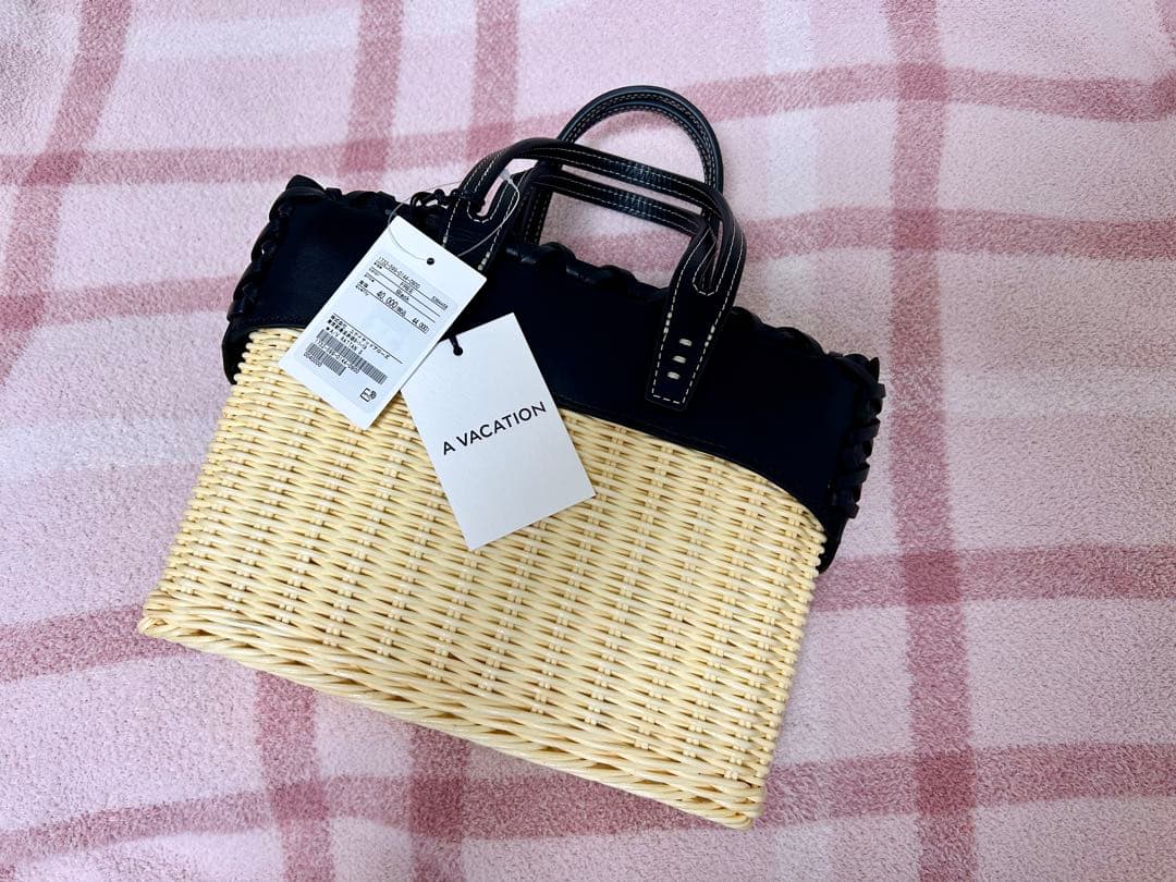 今季・完売品✨UNITEDARROWS A VACATION RATTANバッグ