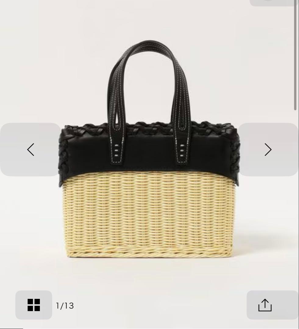 今季・完売品✨UNITEDARROWS A VACATION RATTANバッグ