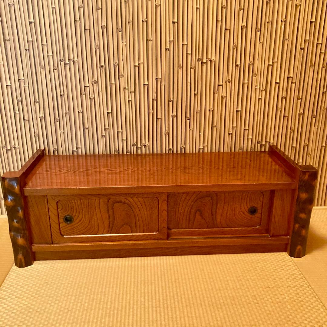 和風 和室 床の間 置き床 茶道具 コンパクト置床 昭和レトロ 車内和室化