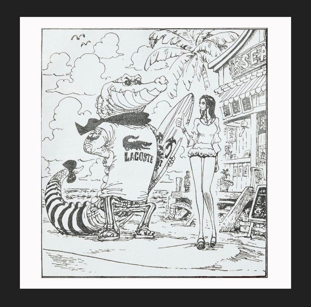 ONE PIECE × LACOSTE コラボポロシャツ バンダナ付き！