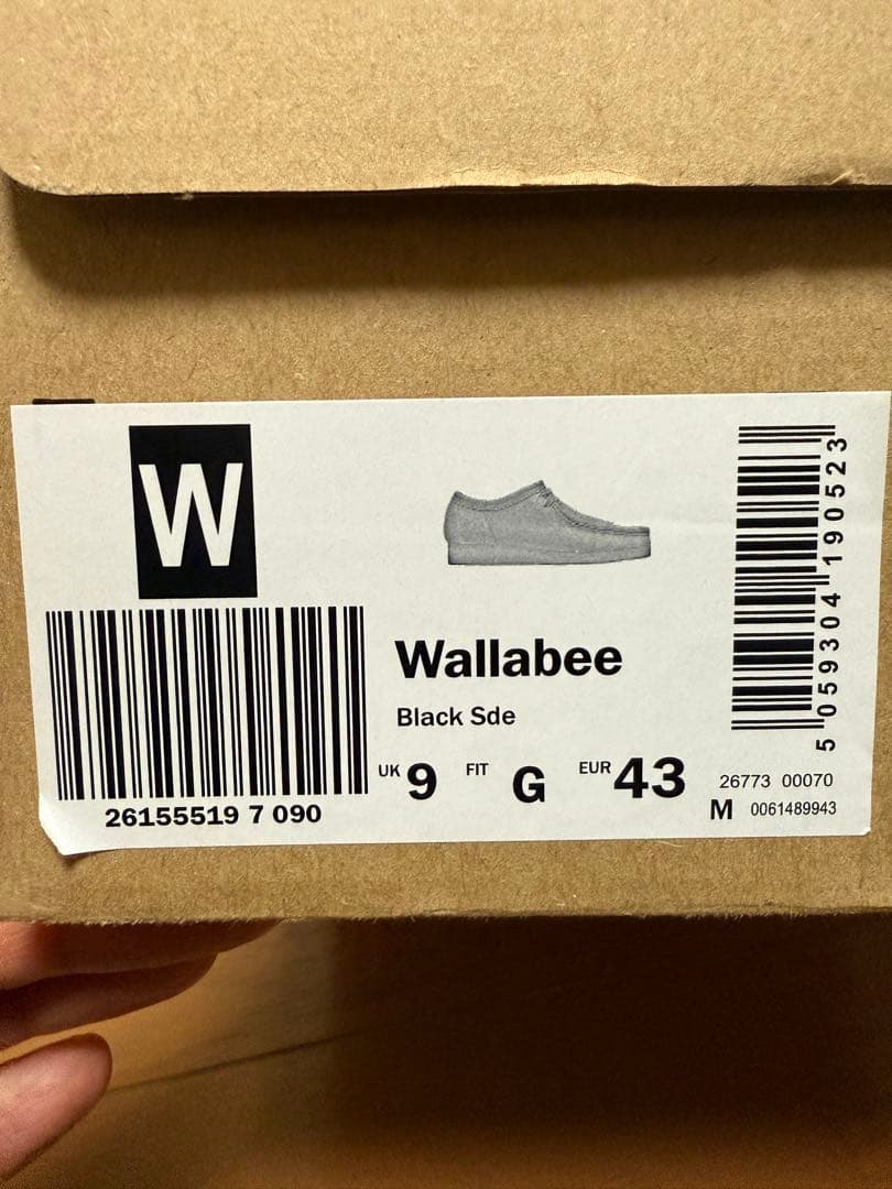 【CLARKS】ワラビー　ローカット