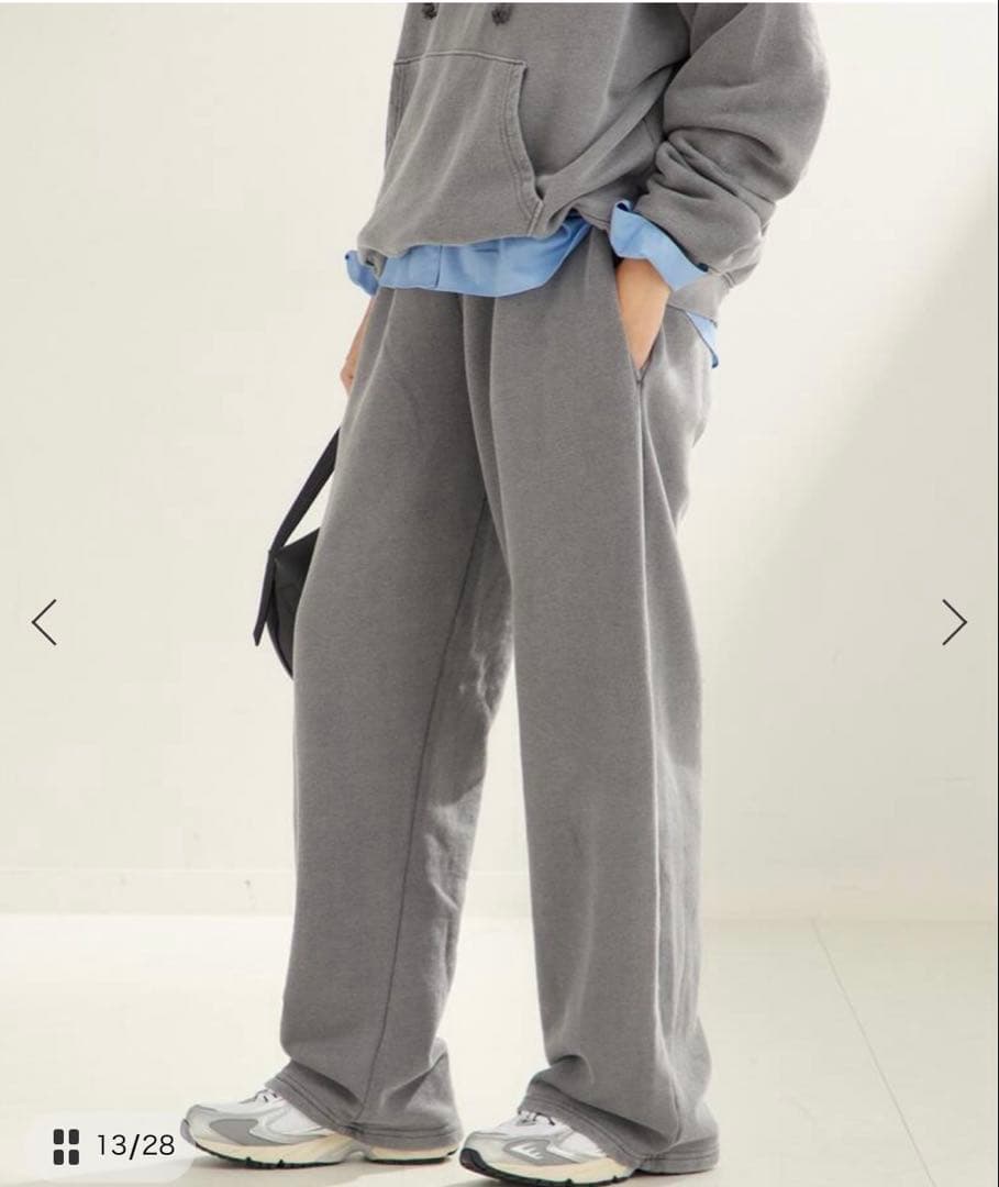 新品　ASHER / アッシャー  パンツ　スウェット