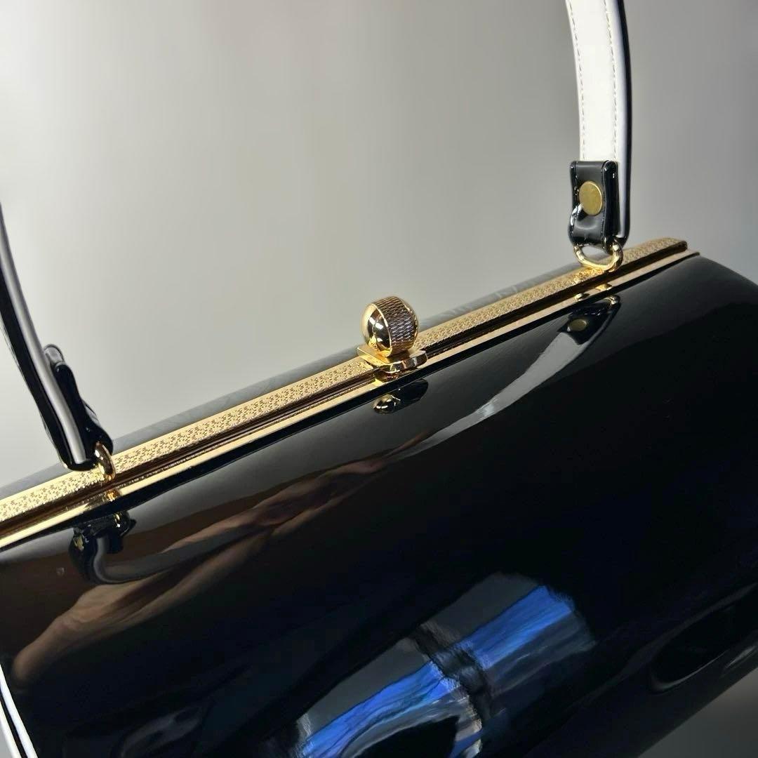 エナメル厚底草履バッグセット/NO.12