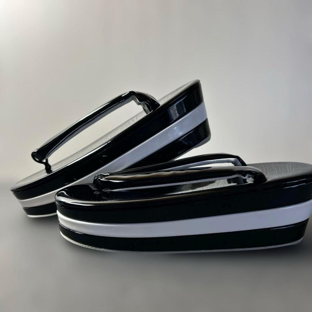 エナメル厚底草履バッグセット/NO.12